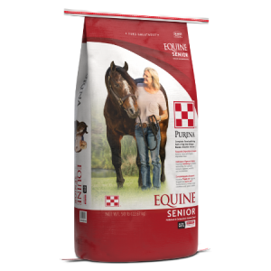 Purina Equine Senior Horse Feed 50-lb