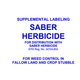 Saber Herbicide